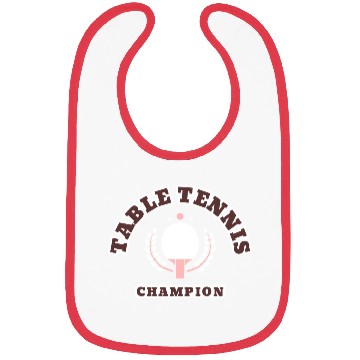 Discover Table Tennis Ping Pong Sports Champion Bibs