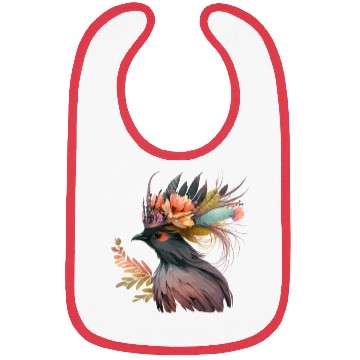 Discover Cute Bird Of Paradise Bird Flower Crown Pet Birds Bibs
