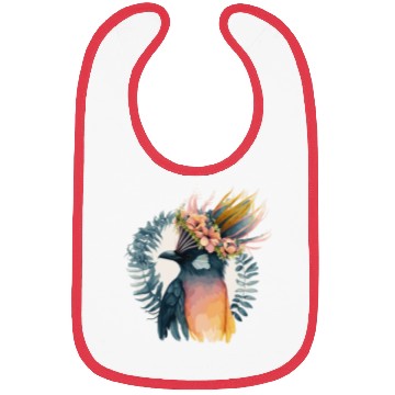 Discover Cute Bird Of Paradise Bird Flower Crown Pet Birds Bibs