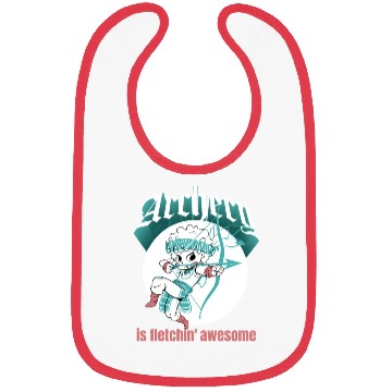 Discover Bow Hunting Arrow and Archery Quote Design Archery Bibs