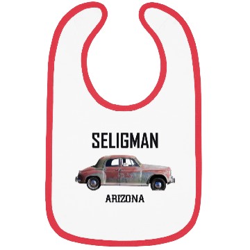 Discover Old car city of Seligman in Arizonna, US Route 66 Bibs