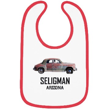 Discover Old car city of Seligman in Arizonna, US Route 66 Bibs