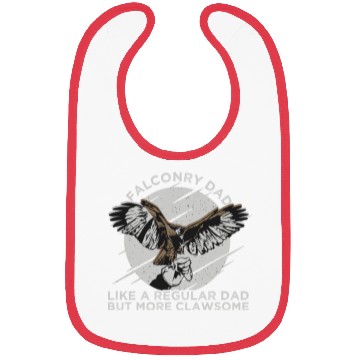 Discover Falconry Dad Eagle Flying Bibs