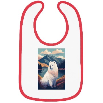 Discover Samoyed Nature Bibs