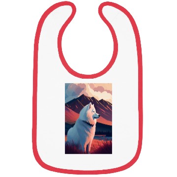 Discover Samoyed Nature Bibs