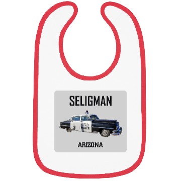 Discover Old car city of Seligman in Arizonna, US Route 66 Bibs