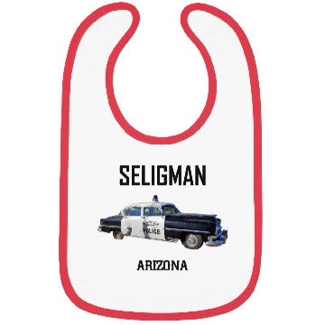 Discover Old car city of Seligman in Arizonna, US Route 66 Bibs