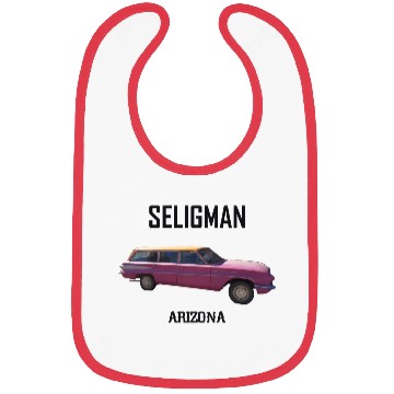 Discover Old car city of Seligman in Arizonna, US Route 66 Bibs