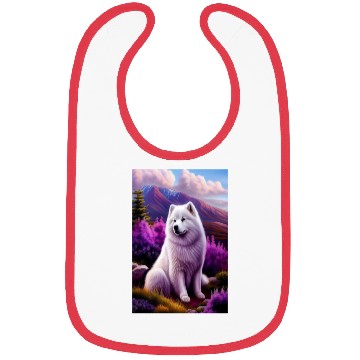 Discover Samoyed Nature Bibs