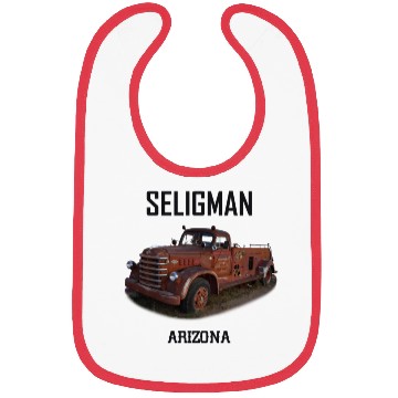 Discover Old car city of Seligman in Arizonna, US Route 66 Bibs