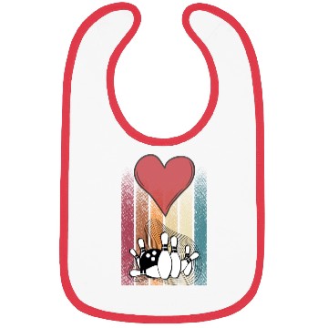 Discover Bowling Lover Bibs