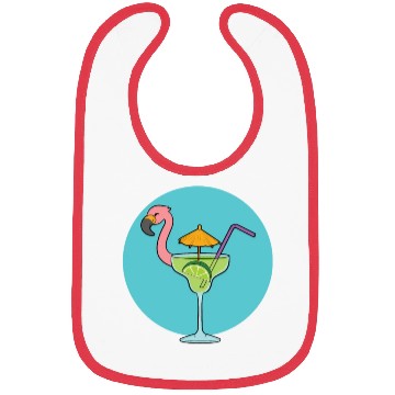 Discover Flamingo Cocktail Bibs