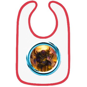 Discover Grendel Night Terror gods unchained Bibs