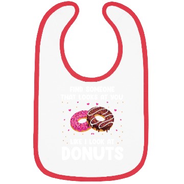 Discover Donuts Love Design Bibs