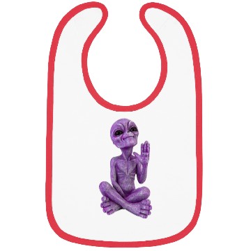 Discover Purple Stone Alien Statue Bibs