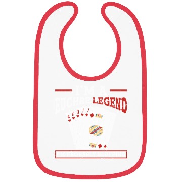 Discover Euchre Legend Card Game Euchre Player Poker Euchre Bibs