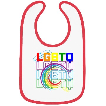 Discover LGBTQ Design Pride Month Rainbow Flag LGBT Bibs