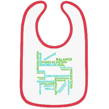 Discover Physical Therapist Bibs Mobilize Core