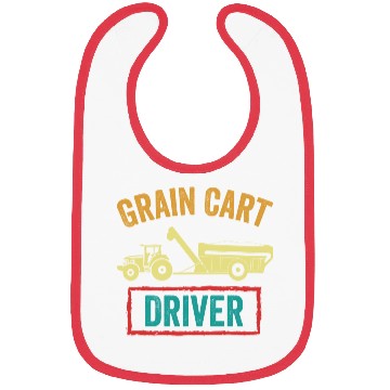 Discover Grain Cart Driver Funny Farmer Bibs