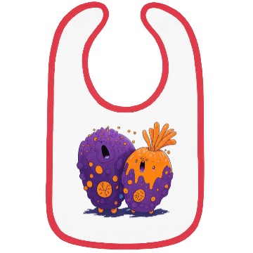 Discover crazy carrot Bibs