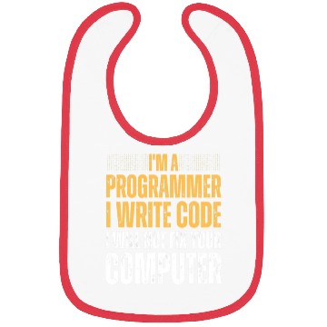 Discover Computer Science Programmer Saying For Men Women Bibs