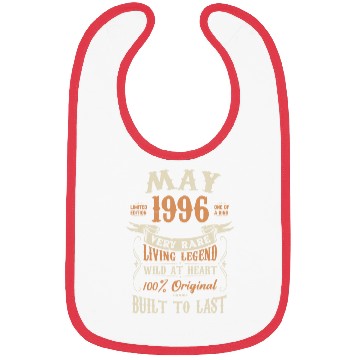Discover May 1996 Birthday Surprise Bibs
