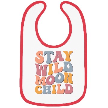 Discover Stay Wild Moon Child Bibs