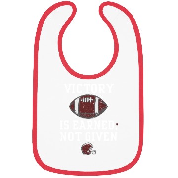 Discover Victory is earned, not given Bibs