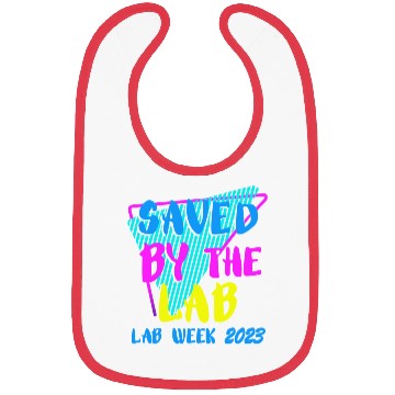 Discover Saved By The Lab Retro Lab Week 2023 Medical Bibs