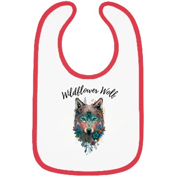 Discover Wildflower Wolf Bibs