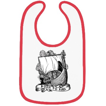 Discover Born to raid - Viking Bibs