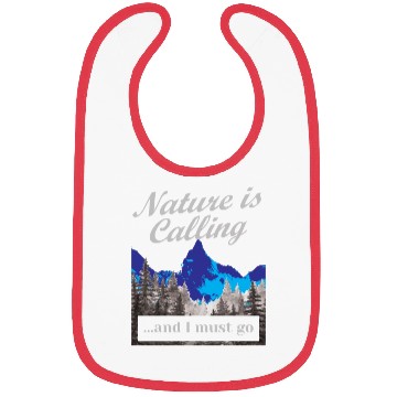 Discover Hiking Nature is Calling Hike Vintage Bibs