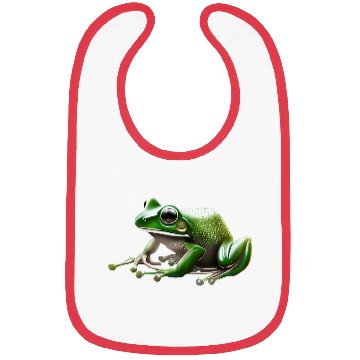 Discover Rain frog water drop frog Bibs