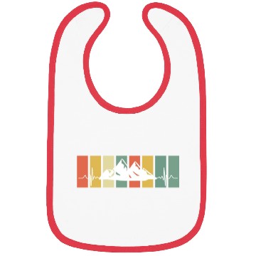 Discover Mountaineering Summit Hiker Mountain love Bibs