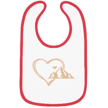Discover Mountain love Wanderlust Mountains Hiker Summit Bibs