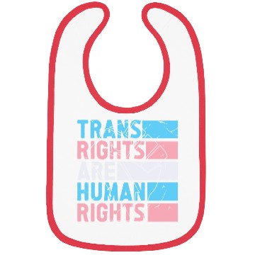 Discover Trans Rights Are Human Rights Support LGBT Pride Bibs