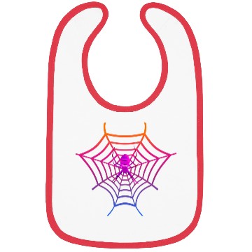 Discover PINK sweet spider Bibs