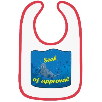 Discover Seal of approval Bibs