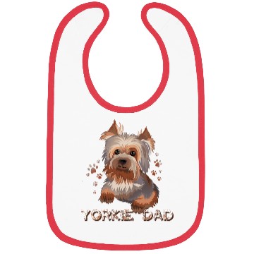 Discover Yorkie Dad Bibs