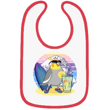 Discover Summer Cockatiel Bibs