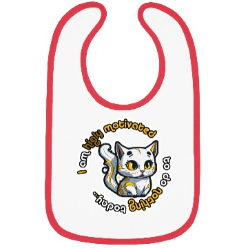Discover higly motivated golden cat - 5000 - DIGITAL Bibs