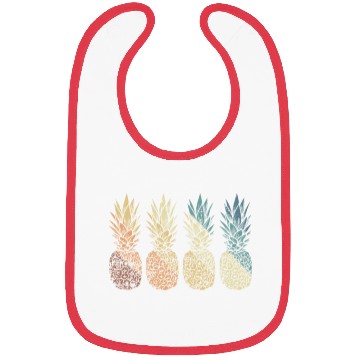 Discover Pineapple sweet Fruit tropical Bibs
