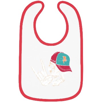 Discover Rock n Roll & Metal Head Bibs