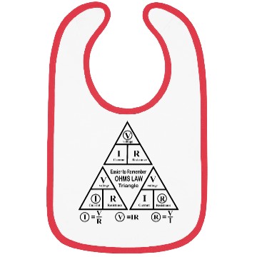 Discover Easy to Remember ohms law Triangle for Engineering Bibs