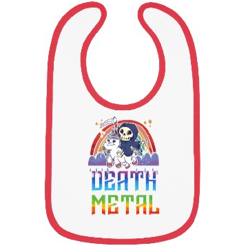 Discover Death Metal & Unicorn Rainbow Bibs