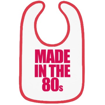 Discover made in the 80s Bibs