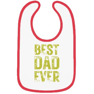 Discover Best Dad Ever retro Bibs