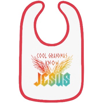 Discover Cool Grandmas Know Jesus Bibs