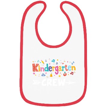 Discover Kindergarten Crew Teacher Team Kinder squad Bibs