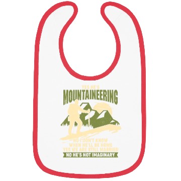 Discover Mountaineering Mountaineer Wife Couple Gift Bibs